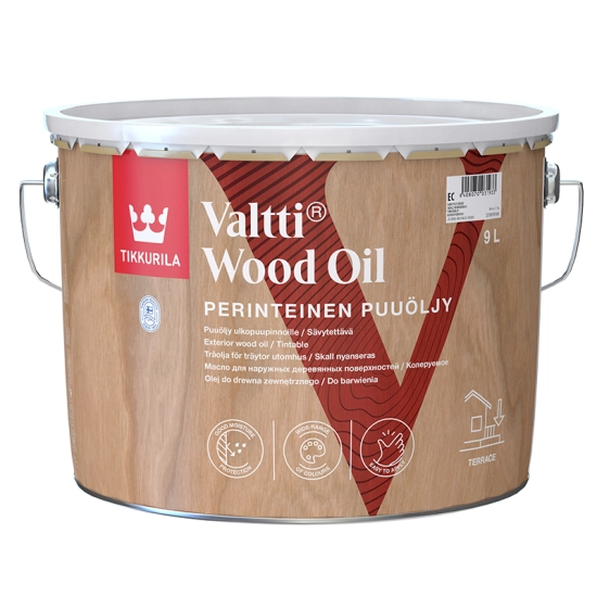 Valtti Wood Oil 9L bezbarwny