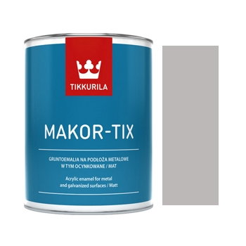 MAKOR-TIX Szary metaliczny 3L