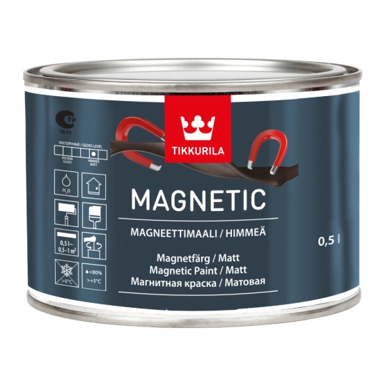 Tikkurila Magnetic Granitowa Farba Magnetyczna 0,5L
