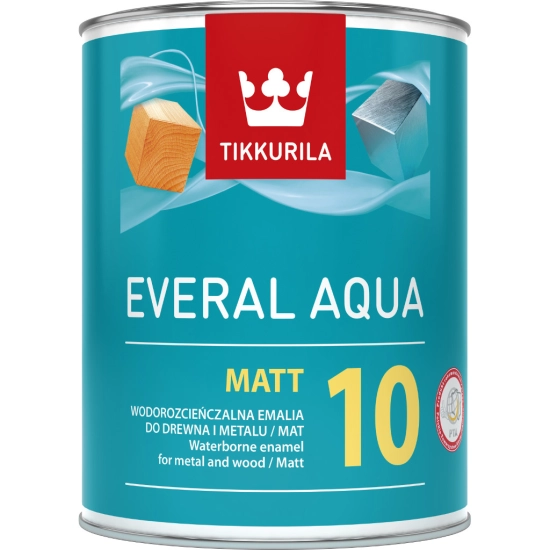 TIKKURILA EVERAL Aqua Matt [10] BAZA A 9L