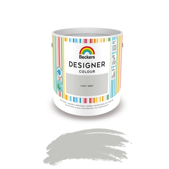 Beckers Designer colour Light Grey 2,5L