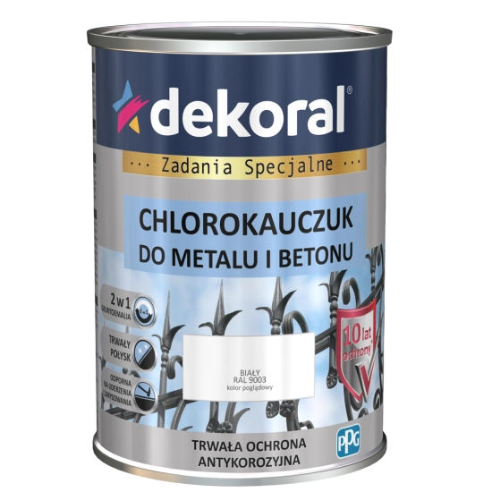 Dekoral Chlorokauczuk Do Metalu i Betonu 0.9L
