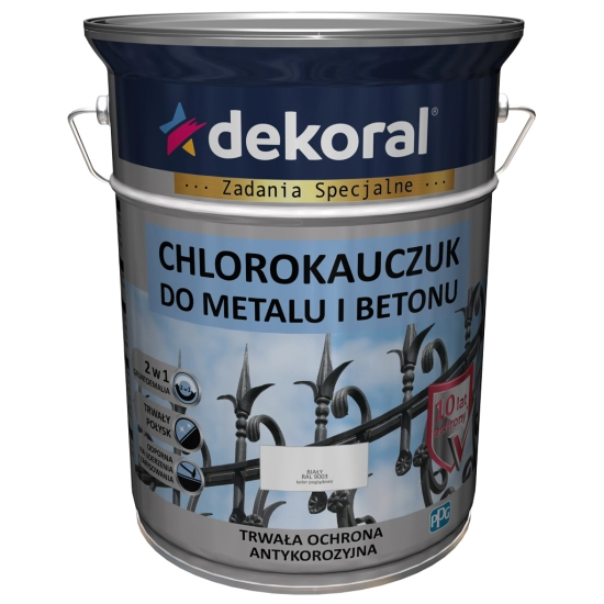 Dekoral Chlorokauczuk Do Metalu i Betonu 5L