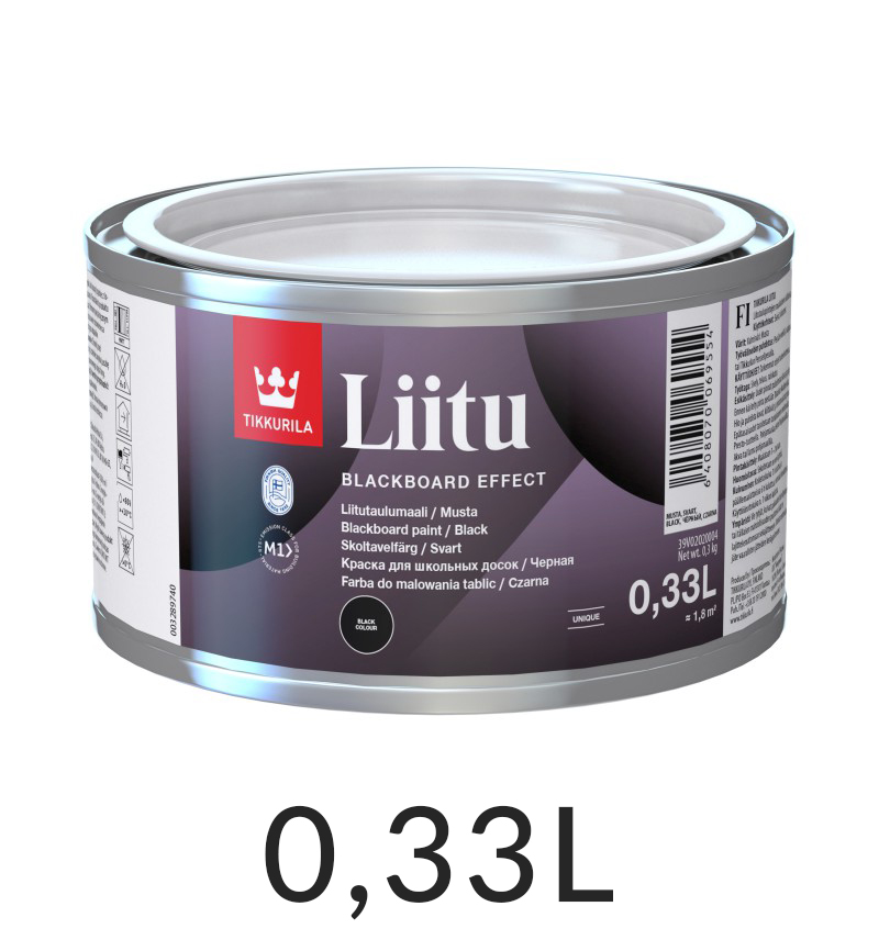 Liitu czarna 0,33L