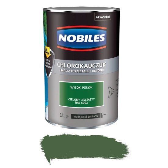 Nobiles chlorokauczuk  Zielony liściasty 0,9L