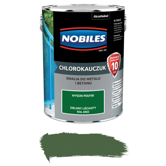 Nobiles chlorokauczuk  Zielony liściasty 5L