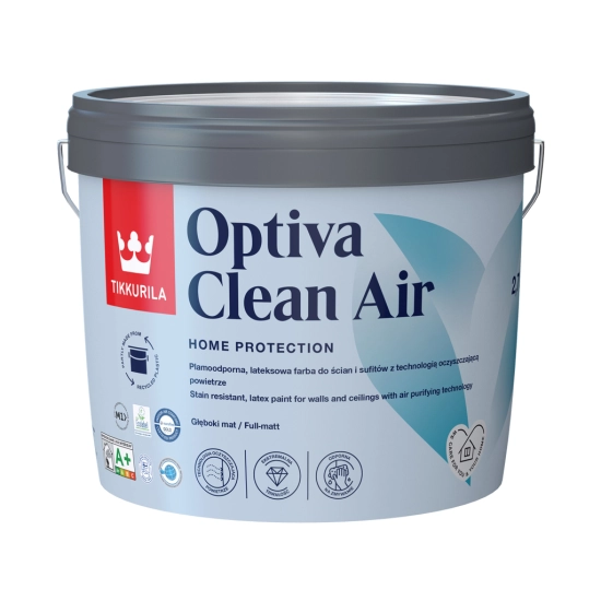 Tikkurila Optiva Clean Air Baza A 2,7L