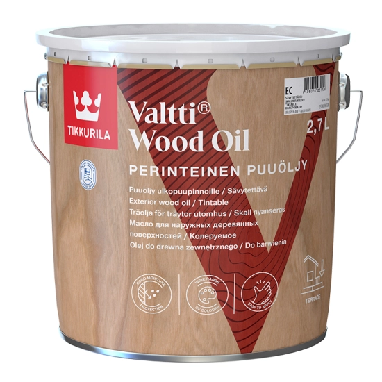 Valtti Wood Oil 2,7L bezbarwny