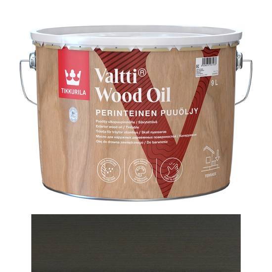 Valtti Wood Oil 2,7L Turve 5088