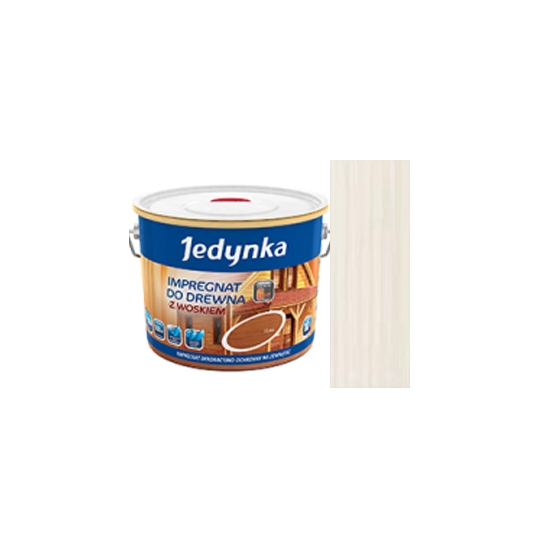 Jedynka Impregnat do drewna biały 10l