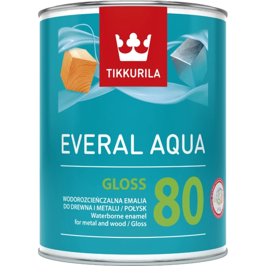 TIKKURILA EVERAL Aqua Gloss [80] Baza A 9L